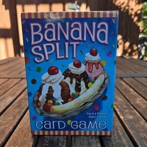 Banana Split Card Game Vintage Family Strategy Game U.S. Games Systems